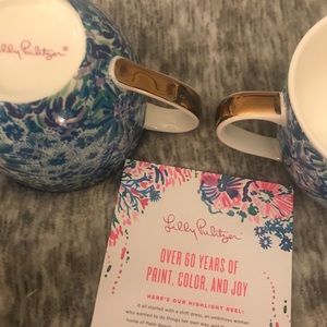 Lilly Pulitzer mugs